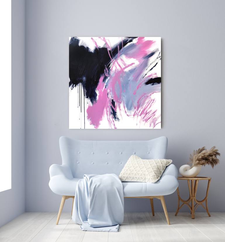 Original Expressionism Abstract Painting by Cristina Dalla Valentina