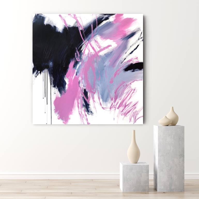 Original Expressionism Abstract Painting by Cristina Dalla Valentina