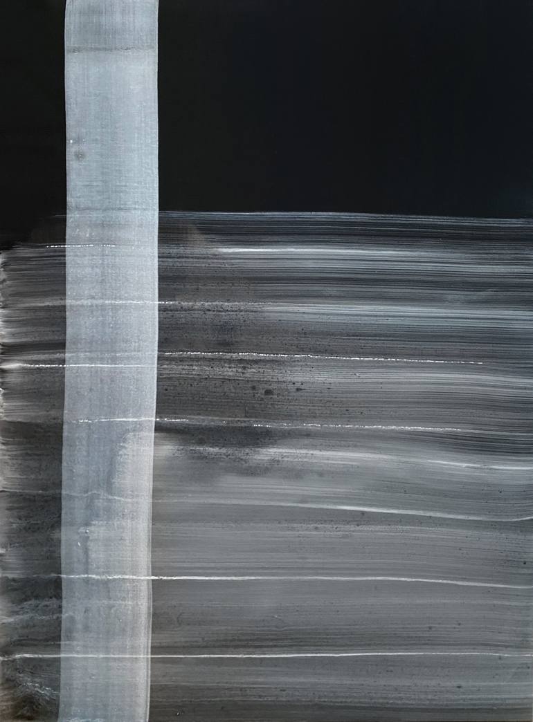 In your darkness is light /2 Original Painting by cristina dalla valentina