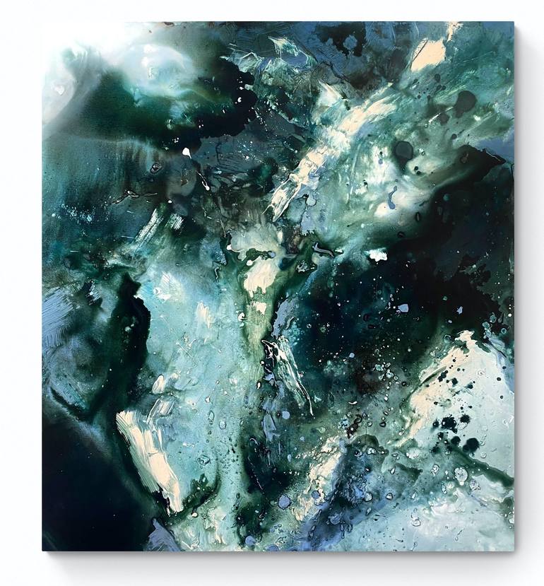 Original Expressionism Abstract Painting by Cristina Dalla Valentina