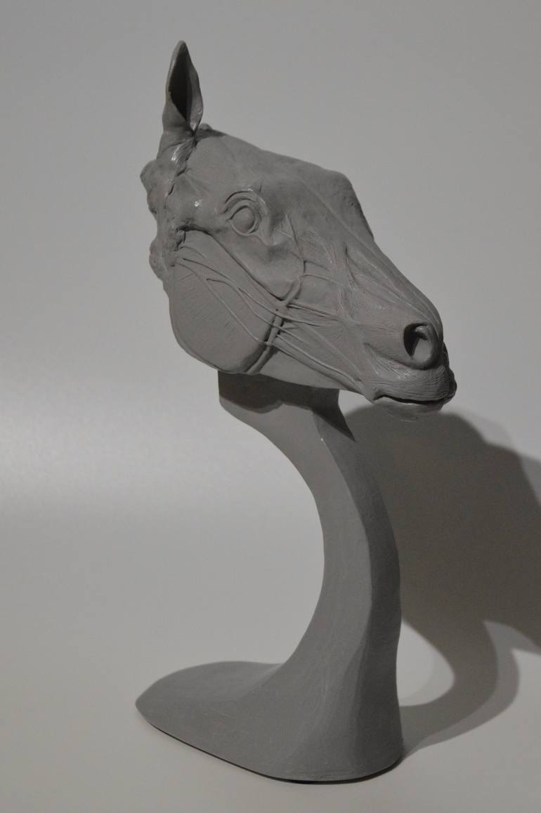 Original Documentary Horse Sculpture by Christopher Hobson