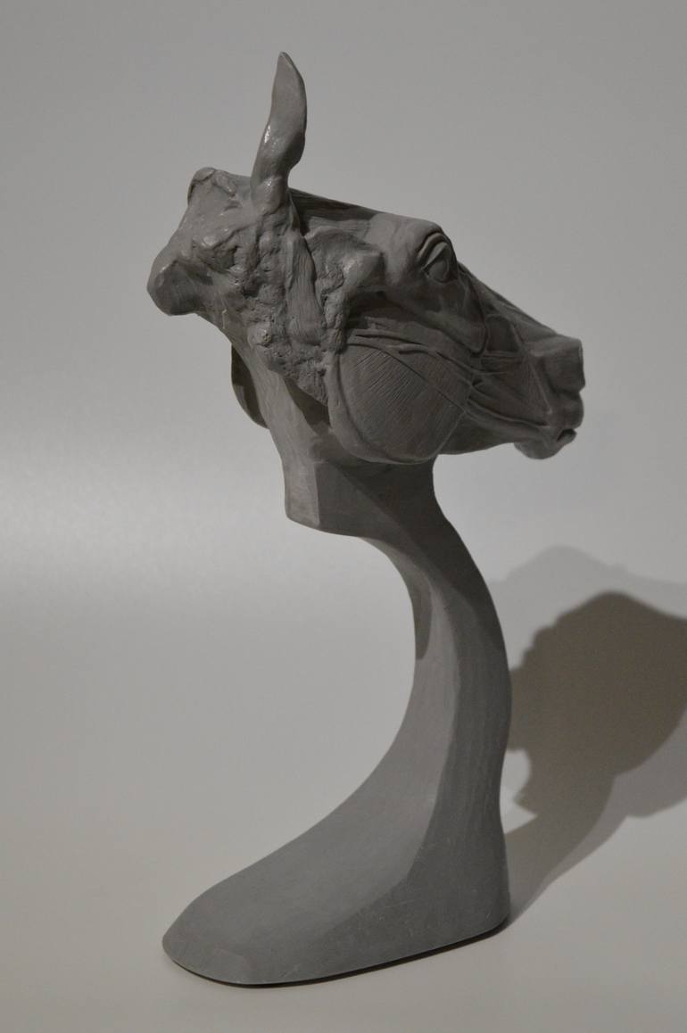 Original Documentary Horse Sculpture by Christopher Hobson