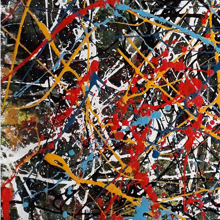Original Abstract Painting by Sandra Sousa
