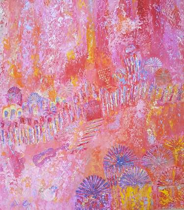 Artist: Orly Ziv, Jerusalem in Pink thumb