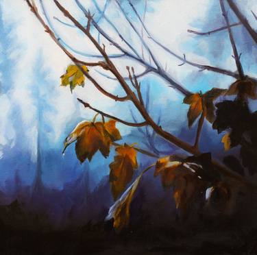 Original Impressionism Botanic Paintings by Axel Jung