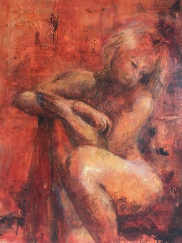 Original Nude Painting by Saskia Minoli