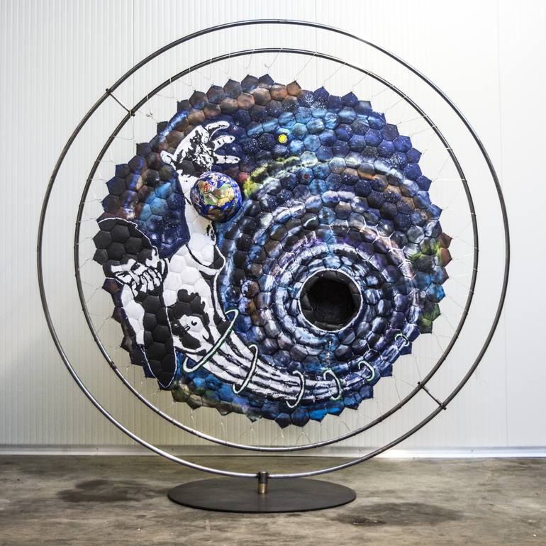Original Conceptual Pop Culture/Celebrity Sculpture by Thomas Backinmind