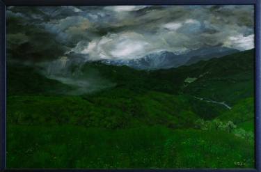 Original Fine Art Landscape Paintings by Kemal Ridzal
