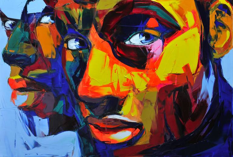 666 Painting by Nielly Francoise | Saatchi Art