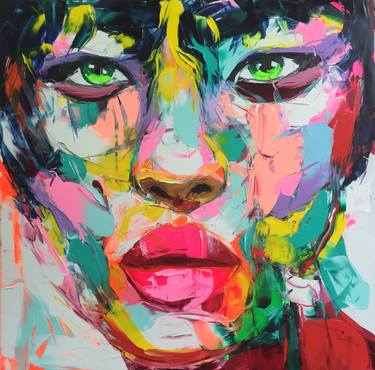 Original Portrait Paintings by Nielly Francoise