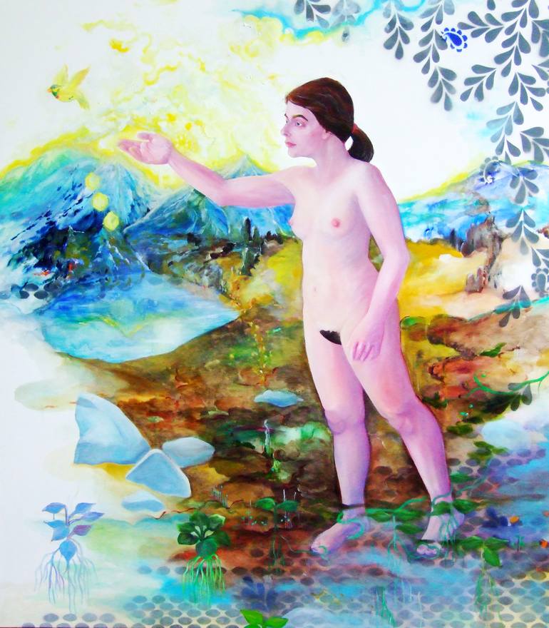 Print of Fine Art Body Painting by Marie Vranova