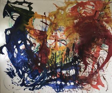 Original Abstract Expressionism Abstract Paintings by Andrew James Zealey