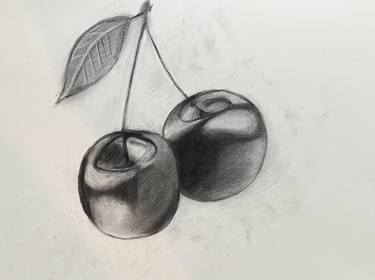 Original Realism Food Drawings by tiana tebano