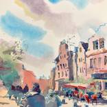Clouds in the city by Irena Spector-Srebnogur
