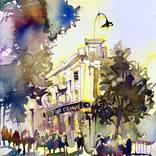 Twilight in London by Irena Spector-Srebnogur