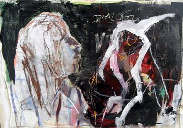Original Abstract Nude Paintings by Ingrid Bartel-Karsten
