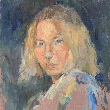 Original Portraiture Women Paintings by Ekaterina Belukhina