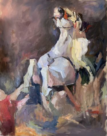Original Conceptual Horse Paintings by Ekaterina Belukhina