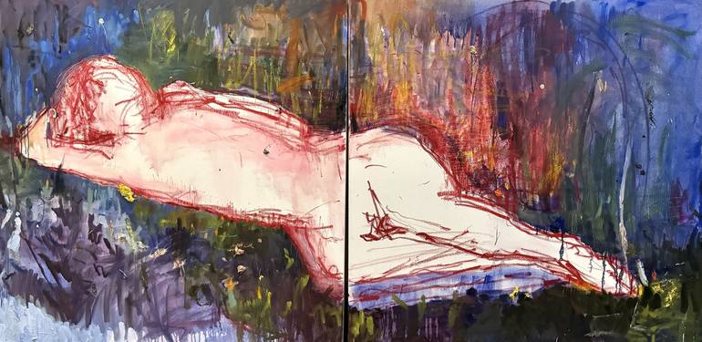 Print of Abstract Expressionism Body Paintings by Ekaterina Belukhina