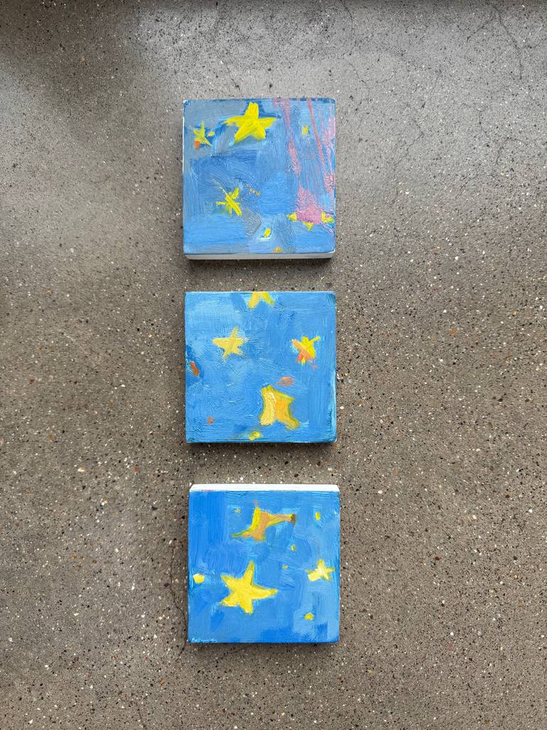 Original Abstract Expressionism Nature Painting by Ekaterina Belukhina