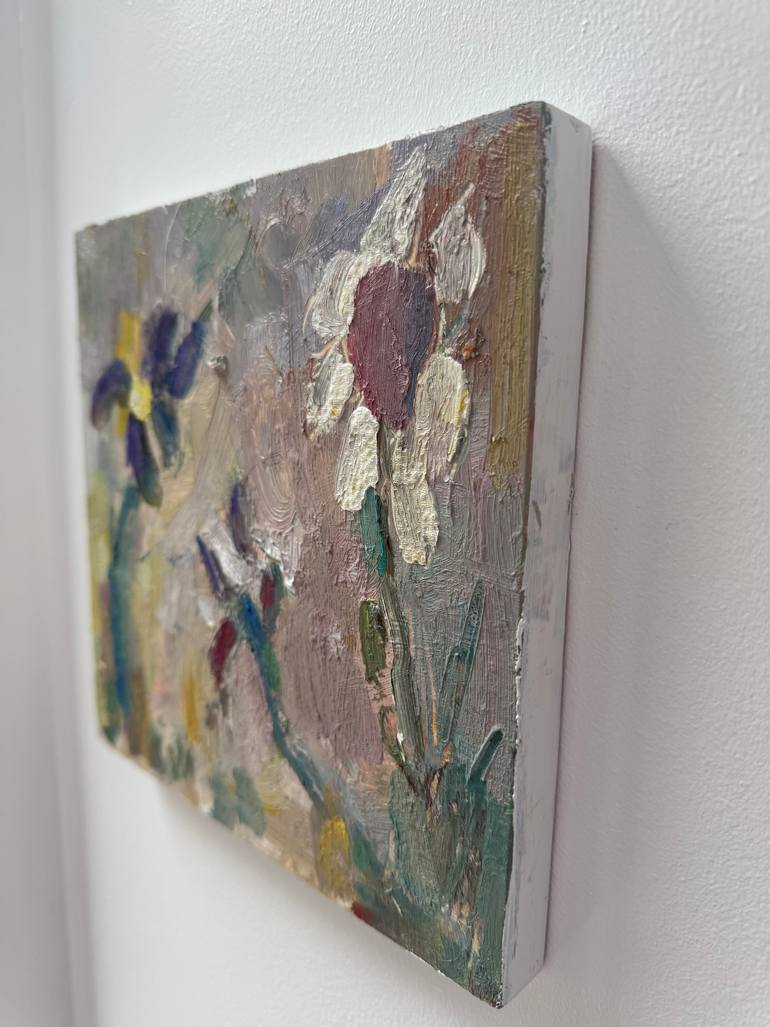 Original Abstract Expressionism Floral Painting by Ekaterina Belukhina