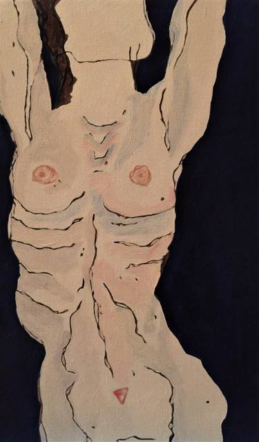 Original Expressionism Body Paintings by Ekaterina Belukhina