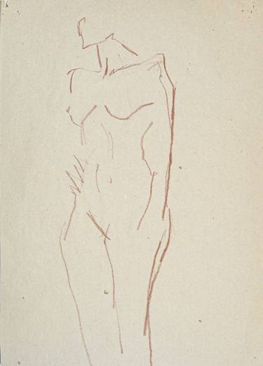 Print of Nude Drawings by Elekes Reka