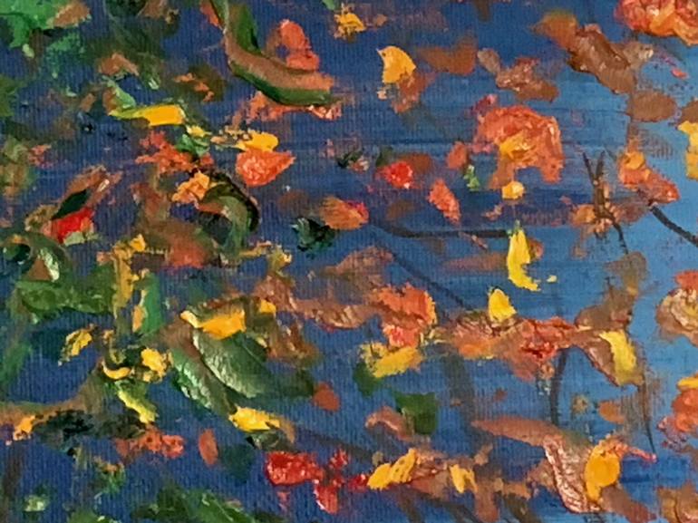Original Impressionism Tree Painting by Lisa Bernhard
