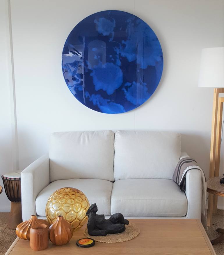 Original Conceptual Abstract Painting by Rae West