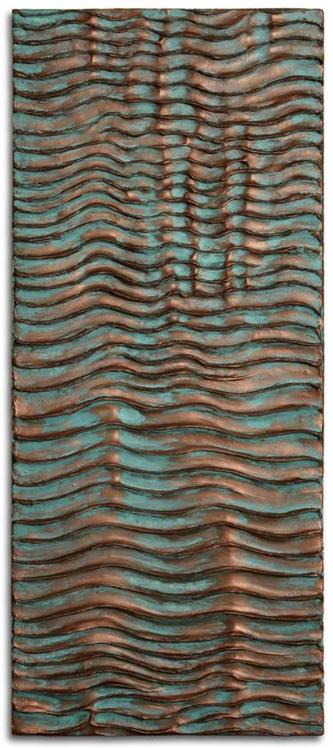 Erosion | Copper Patina 3D Wall Art thumb