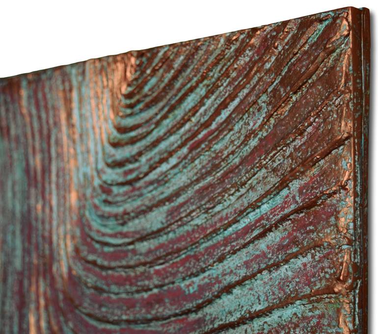Original textured Abstract Sculpture by Giulia Madonia