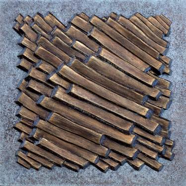 Alcantara 1 | Bronze Patina Wall Sculpture thumb