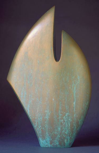 Abstract #03 | Resin/Copper Coated Sculpture thumb