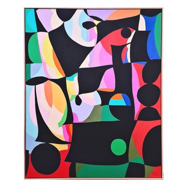 Original Cubism Abstract Paintings by Amy Kim