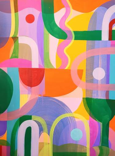Original Color Field Painting Abstract Paintings by Amy Kim