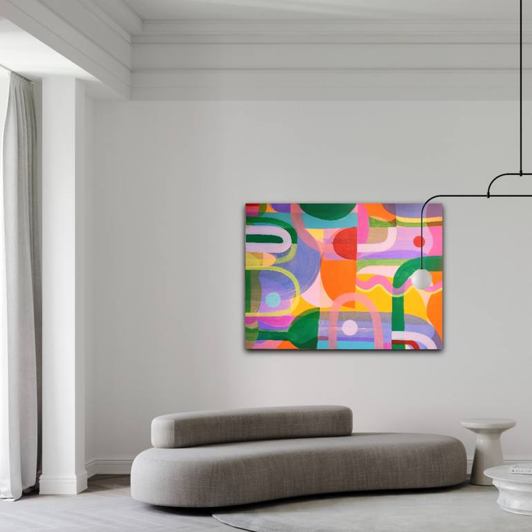 Original Color Field Painting Abstract Painting by Amy Kim