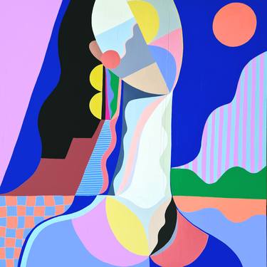 Print of Abstract Women Paintings by Amy Kim