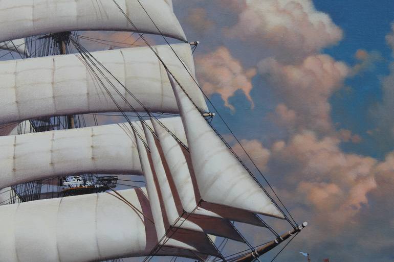 Original Realism Water Painting by Suren Torosyan