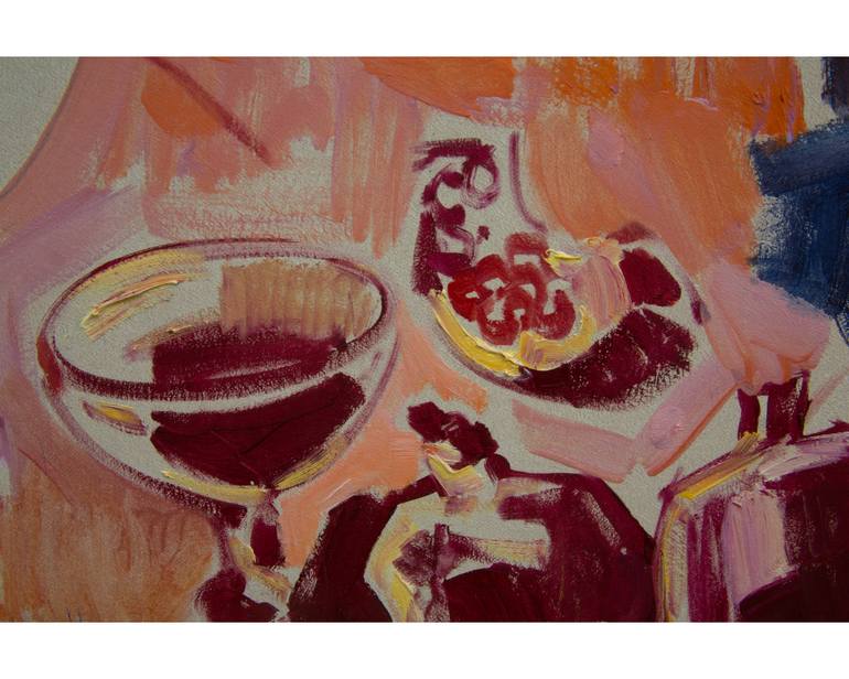 Original Expressionism Women Painting by Oleh Lunov