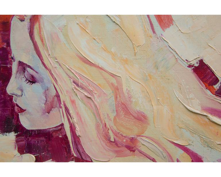 Original Expressionism Nude Painting by Oleh Lunov