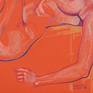 Lying on the back girl. Her whole passionate and troubled nature is visible in her pose