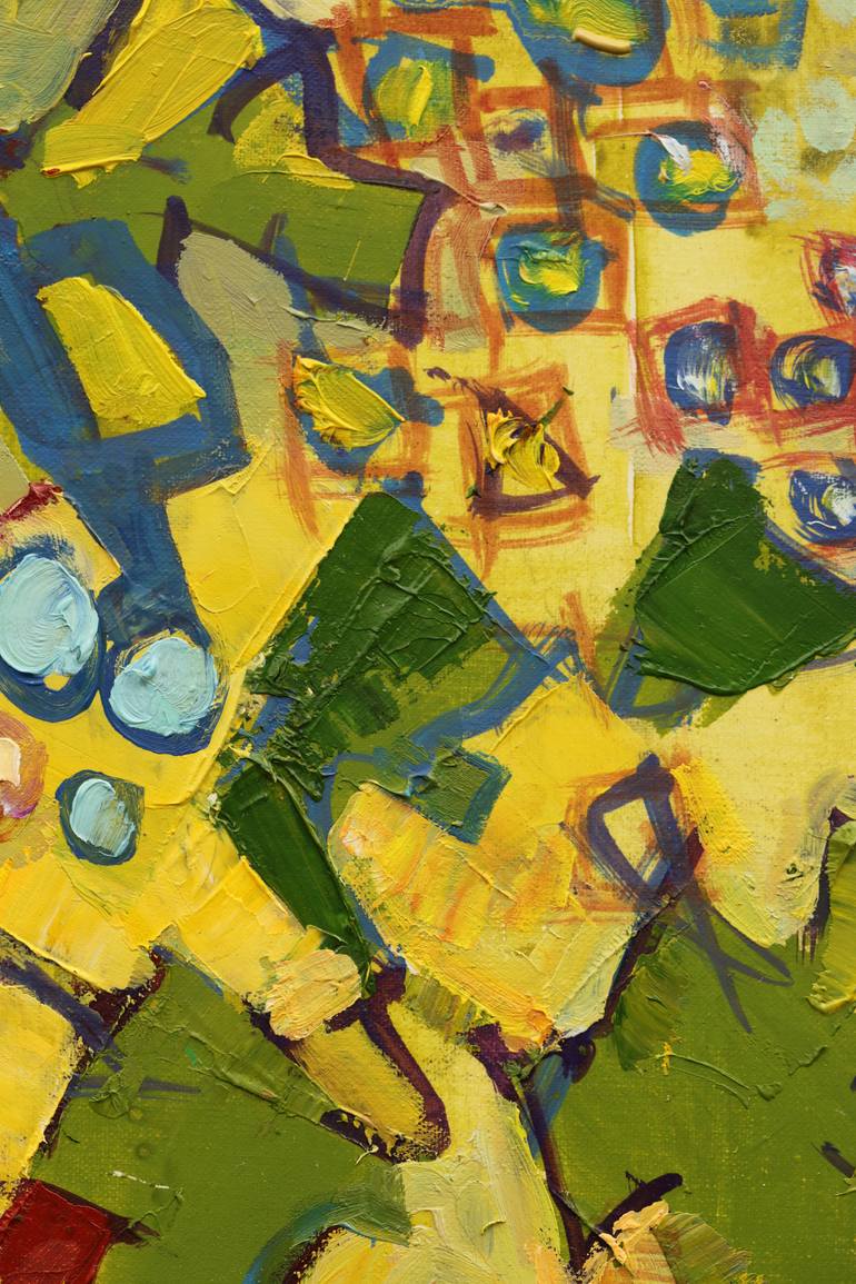 Original Abstract Landscape Painting by Oleh Lunov