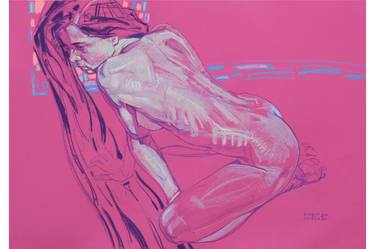 Print of Nude Paintings by Oleh Lunov