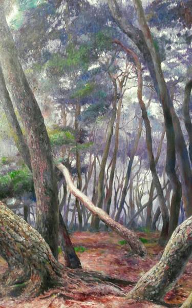 Original Photorealism Landscape Painting by O Ju Park