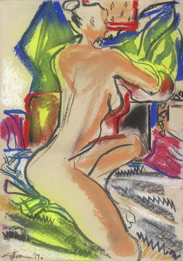 Original Nude Paintings by Richard Cutler