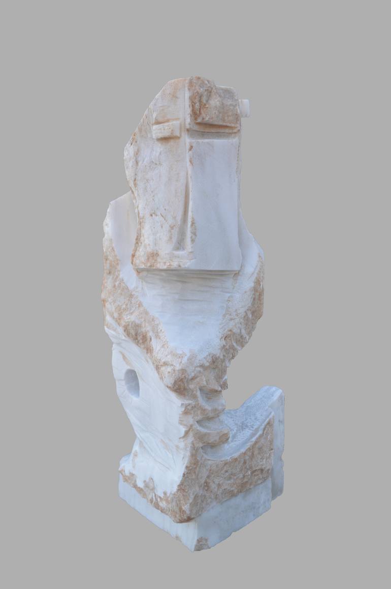 Original Abstract Expressionism Abstract Sculpture by Margot Orologopoulou
