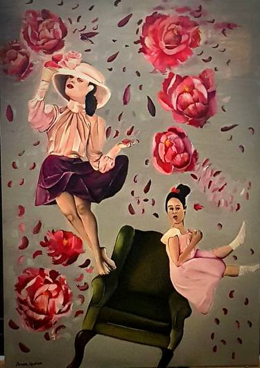 Original Women Paintings by Amera Hesham