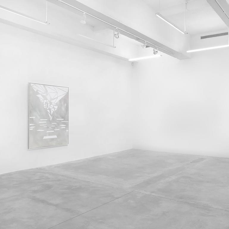 Original Abstract Architecture Painting by Alex Colard