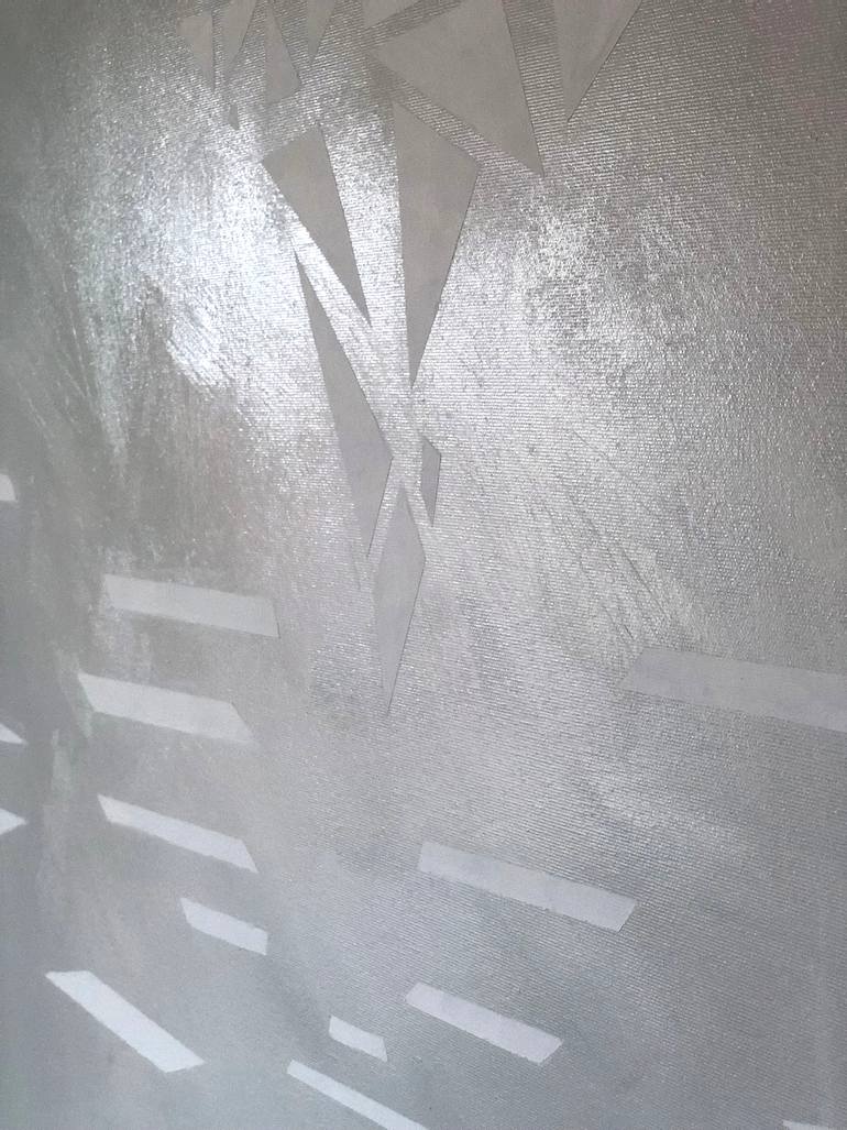 Original Abstract Architecture Painting by Alex Colard