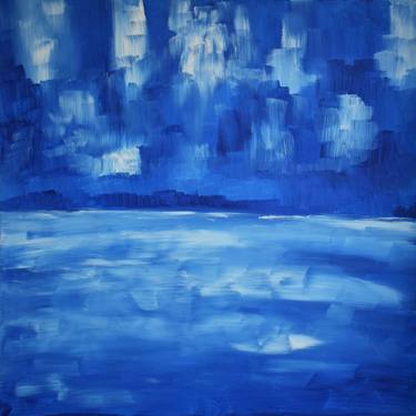 Print of Abstract Expressionism Water Paintings by Chris van den Berg